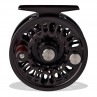 Abel Fliegenrollen Super 3N LA schwarz in der Vorderansicht bei Flyfishing Europe