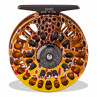 Rückansicht der Abel Super Fliegenrolle 3N mit Großkern Farbe Brown Trout erhältlich bei Flyfishing Europe