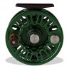 Abel Fliegenrolle Super 6N LA, Vorderseite, in der Farbe deep green bei Flyfishing Europe