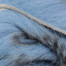 Rabbit Strips Barred blau zum Fliegenbinden unter Fliegenbindematerial bei Flyfishing Europe