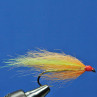 Streamer gebunden mit Craft Fur goldgelb und hot lime zum Fliegenbinden unter Fliegenbindematerial bei Flyfishing Europe