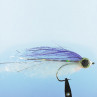 Streamer gebunden mit Slinky Fiber weiß und sea blue zum Fliegenbinden unter Fliegenbindematerial bei Flyfishing Europe