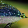 Streamer gebunden mit Angel Silk weiß und royal blau zum Fliegenbinden unter Fliegenbindematerial bei Flyfishing Europe