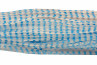 Fulling Mill Silicone Micro Barred Legs clear-barred blue Details