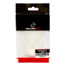 Fulling Mill Silicone Micro Barred Legs clear-barred white