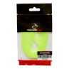 Fulling Mill Silicone Micro Barred Legs clear-barred chartreuse