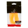 Fulling Mill Silicone Micro Barred Legs clear-barred orange