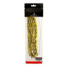 Fulling Mill Rabbit Zonker Cross Cut 3 mm chartreuse white-black barred