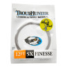 TroutHunter Finesse Leader w/ith loop 12 Fuss 5X Vorfach mit Schlaufe