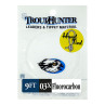 TroutHunter Fluorocarbon Leader with loop 9 Fuss 3X Fluorocarbon-Vorfach mit Schlaufe