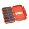 C&F Universal System Case with Compartements large Systemfliegenbox orange