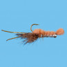 Shrimp gebunden mit UNI Flexx orange, zum Fliegenbinden unter Fliegenbindematerial bei FFE