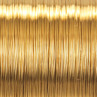 Uni French Wire gold medium zum Fliegenbinden bei FFE