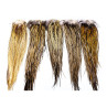 Whiting Heritage Hackle Saddle Farbschema badger variant