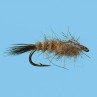 Hares Ear gebunden mit UNI Pearl Mylar Tinsel, zum Fliegenbinden unter Fliegenbindematerial bei Flyfishing Europe