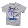 Costa T-Shirt Marlin grau zum Fliegenfischen bei Flyfishing Europe