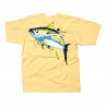Costa T-Shirt Tuna gelb zum Fliegenfischen bei Flyfishing Europe