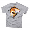 Costa T-Shirt Redfisch grau zum Fliegenfischen bei Flyfishing Europe