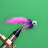 Zonker gebunden mit Groovy Sea Eyes Messing zum Fliegenbinden unter Fliegenbindematerial bei FFE