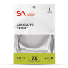 Absolute Trout Leader 7,5' Vorfach Scientific Anglers