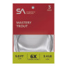 Scientific Anglers Mastery Trout Leader 9.0' 6X Vorfach 3er-Pack