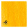 Pike Monkey SWS Fiber Schwingenmaterial fluoreszierend gelb orange