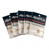 Ahrex HR428G Gold Lachs-Doppelhaken