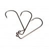 Ahrex PR374 90 Degree Bent Jig Streamer Hook gebogener Jig - Streamerhaken Groessenuebersicht