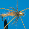 Stonefly gebunden mit Sili Legs gelb/schw.-gold zum Fliegenbinden unter Fliegenbindematerial bei FFE