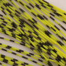 Round Rubber Legs medium gebändert chartreuse zum Fliegenbinden unter Fliegenbindematerial bei Flyfishing Europe