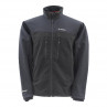 Simms Gore-Tex Headwaters Windstopper Jacke schwarz zum Fliegenfischen bei Flyfishing Europe