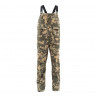 Simms Challenger Bib Regenhose hex flo camo timber