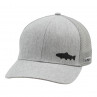 Simms Payoff Trucker Kappe heather grey Trout
