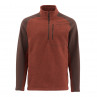 Simms Rivershed Sweater rusty red