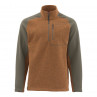 Simms Rivershed Sweater saddle brown