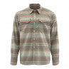 Simms Gallatin Flannel Hemd dark stone stripe