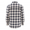 Simms Hemd Coldweather Shirt sand buffalo plaid Rueckseite