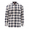 Simms Hemd Coldweather Shirt sand buffalo plaid