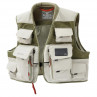 Simms Vertical Mesh Weste khaki, Fliegenfischerweste bei Flyfishing Europe