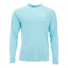 Simms SolarFlex Crewneck Sonnenschutz Shirt laguna