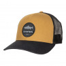 Simms Trout Patch Trucker Cap dark bronze