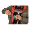 Simms Fall Run Hoody Kapuzenjacke geoeffnet Details