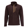 Simms Rivershed Quarter Zip Sweater mahogany Pullover