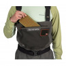 Simms G3 Guide Wathose Brusttasche mit Reissverschluss