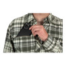 Simms Bugstopper Shirt foliage madras plaid Hemd Details Brusttaschen