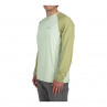 Simms SolarFlex Crewneck Shirt Seitenansicht inks