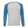 Simms SolarFlex Crewneck Shirt nightfall heather-sterling