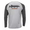 Simms Tech Tee Artist Musky sterling Rueckseite