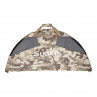 Simms Taco Bag Wattasche Woodland camo sandbar Vorderseite