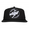 Simms Unstructured Flat Brim Cap black Vorderansicht